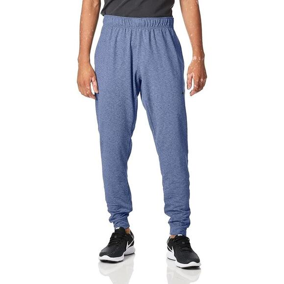 Nike Men's Dri-Fit Jogger Pants Royal Blue Heather Size L - Picture 2 of 7